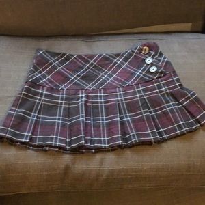 Plaid skirt